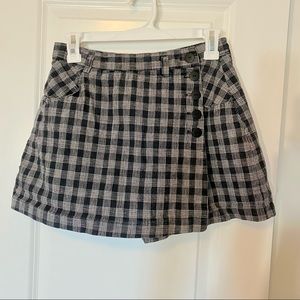 Vintage Gingham/Plaid Mini Skirt